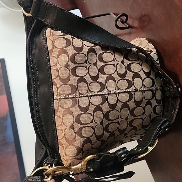 Authentic Y2k Vintage Coach Monogram Duffle Bleeker bag - Picture 1 of 14